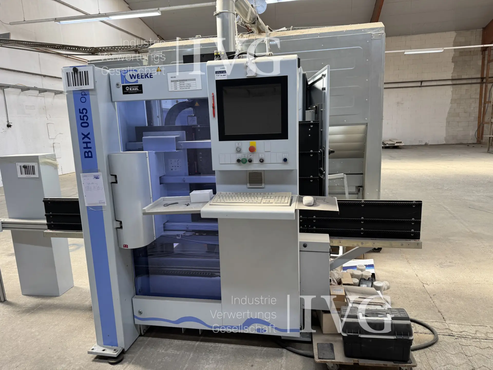 CNC-gesteuertes Bearbeitungszentrum WEEKE Optimat BHX 055